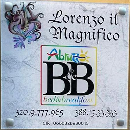 B&B Lorenzo Il Magnifico Celano Exterior foto